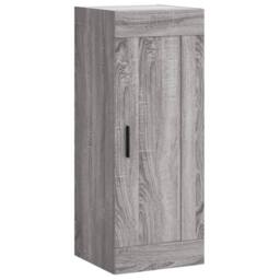 Berkfield Home Highboard Grey Sonoma 34.5x34x180 cm Engineered Wood - thumbnail 8