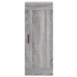 Berkfield Home Highboard Grey Sonoma 34.5x34x180 cm Engineered Wood - thumbnail 7