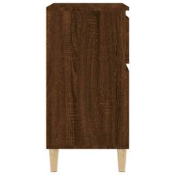 Berkfield Home Sideboard Brown Oak 60x35x70 cm Engineered Wood - Size: 60 x 35 x 70 cm - thumbnail 8