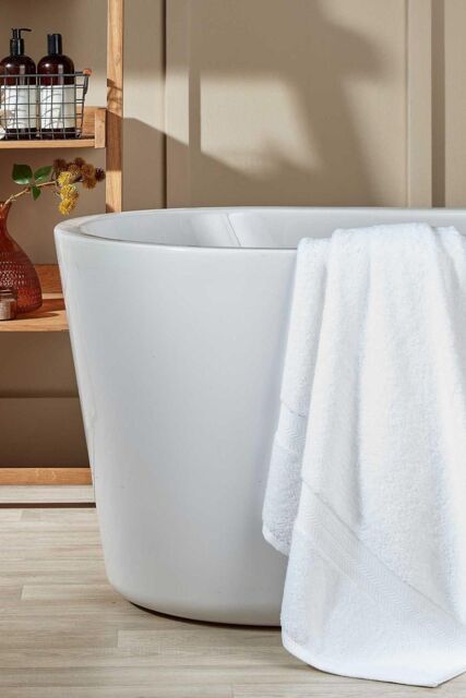 CHRISTY 'Renaissance' Luxury 675GSM Egyptian Cotton Towels in White - Size: Bath Sheet - image 1