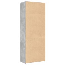 Berkfield Home Highboard Concrete Grey 70x41x185 cm Engineered Wood - Size: 70 x 41 x 185 cm - thumbnail 6