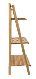 Nordlys Solid Bamboo Wood 3-Tier Storage Shelf in Brown - thumbnail 5