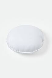 Homescapes Super Microfibre Round Shaped Cushion Pad - Cushion Filler & Inserts in White - Size: 45 cm x 45 cm - thumbnail 2