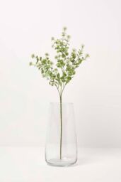 Homescapes Artificial Branch with Small White Flowers, 66 cm in Green - thumbnail 5