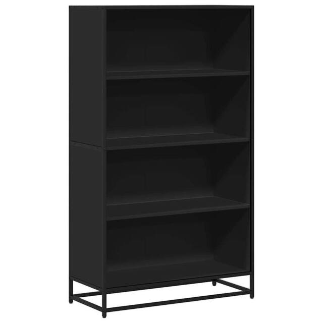 Berkfield Home Bookcase Black 80.5x35x139 cm Engineered Wood - image 1