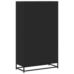 Berkfield Home Bookcase Black 80.5x35x139 cm Engineered Wood - thumbnail 6