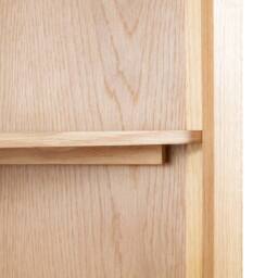 Berkfield Home Corner Cabinet 59x36x180 cm Solid Oak Wood in Brown - Size: 59 x 36 x 180 cm - thumbnail 5