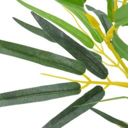 Berkfield Home Artificial Bamboo Tree 552 Leaves 120 cm Green - thumbnail 1