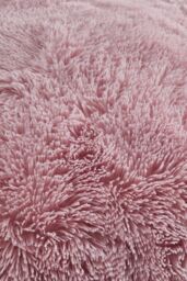 Catherine Lansfield 'Cuddly' Faux Fur Duvet Set in Pink - Size: Single - thumbnail 4