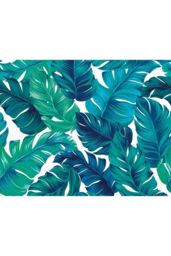 Origin Murals Bold Tropical Leaves Wall Mural in Green - Size: W350 cm x H280 cm - thumbnail 2