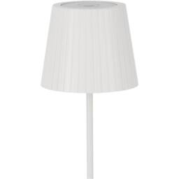 Loops Elegant Modern White LED Table Lamp for Stylish Indoor Home Decor - thumbnail 4