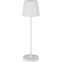 Loops Elegant Modern White LED Table Lamp for Stylish Indoor Home Decor - thumbnail 1