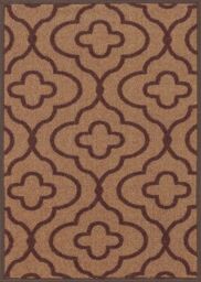 Desire Rugs Anti-Slip Quatrefoil Design Doormat - Machine Washable for Easy Care in Beige - Size: 160 cm x 220 cm - thumbnail 2