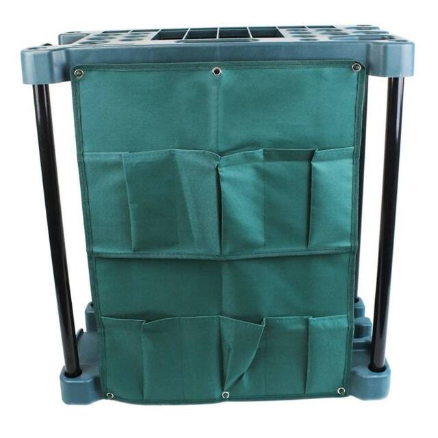 FLAVORA Heavy Duty Garden Tool Organizer Rack Garage in Green - Size: 10000mm x 520mm - image 1