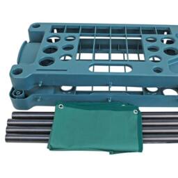 FLAVORA Heavy Duty Garden Tool Organizer Rack Garage in Green - Size: 10000mm x 520mm - thumbnail 6