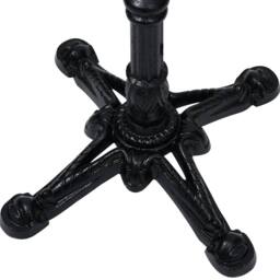 Berkfield Home Sturdy Bistro Table Leg Black 52x52x72 cm Cast Iron - Size: 52 x 52 x 72 cm - thumbnail 5