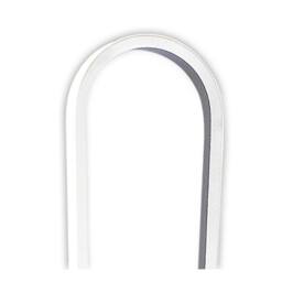 Netlighting Bucle Floor Lamp 50W LED 3000K 4300lm Dimmable White Frosted Acrylic in Silver - thumbnail 5