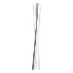 Netlighting Bucle Floor Lamp 50W LED 3000K 4300lm Dimmable White Frosted Acrylic in Silver - thumbnail 4