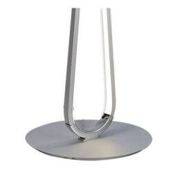 Netlighting Bucle Floor Lamp 50W LED 3000K 4300lm Dimmable White Frosted Acrylic in Silver - thumbnail 3