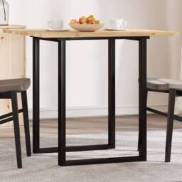 Berkfield Home Table Top Square 80x80x2 cm Solid Wood Acacia in Brown - Size: 80 x 80 x 2 cm - thumbnail 2