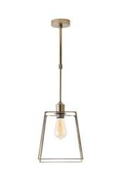 ValueLights Susie Glass Lantern Lamp Shade Adjustable Drop Pendant Ceiling Light in Bronze - thumbnail 6