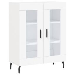 Berkfield Home Highboard White 69.5x34x180 cm Engineered Wood - thumbnail 7
