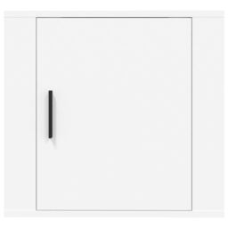 Berkfield Home Wall-mounted Bedside Cabinets 2 pcs White 50x30x47 cm - Size: 50 x 30 x 47 cm - thumbnail 6
