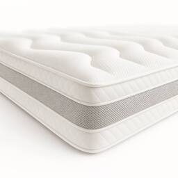 The White Stone Ergonomic & Breathable Mattress, 20 cm, with High Firmness in White - Size: Small Double - thumbnail 7