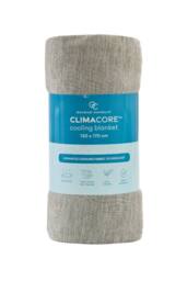 Dyzi Cooling Lightweight Summer Blanket Breathable with Cooling Technology in Grey - Size: 150 cm x 200 cm - thumbnail 2