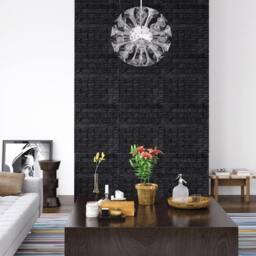 Berkfield Home 3D Wallpaper Bricks Self-adhesive 20 pcs Black - thumbnail 2