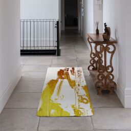 Benjamin Tate Design Cool Cars Runner Rug in Natural - Size: 67 cm x 230 cm - thumbnail 3