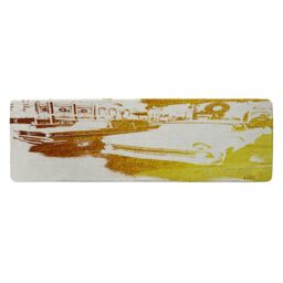 Benjamin Tate Design Cool Cars Runner Rug in Natural - Size: 67 cm x 230 cm - thumbnail 1