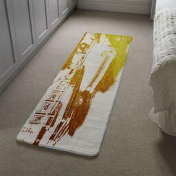 Benjamin Tate Design Cool Cars Runner Rug in Natural - Size: 67 cm x 230 cm - thumbnail 4