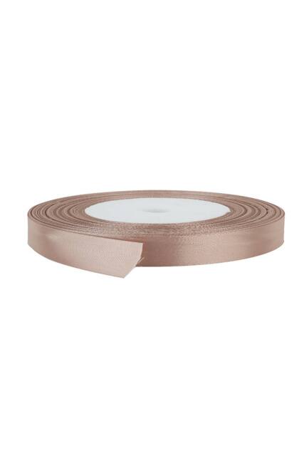 Neel Blue Double Sided Satin Polyester Ribbon Roll, 10mm x 25 Metres in Beige - image 1