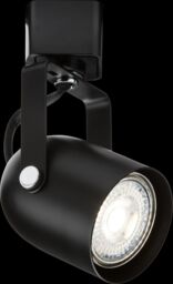 Netlighting Knightsbridge 230V GU10 Track Spotlight Black TRKSP9ABK - thumbnail 1
