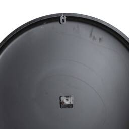 Wyld Haus Large Minimalist Grey Round Wall Clock - thumbnail 5