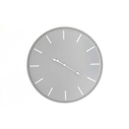 Wyld Haus Large Minimalist Grey Round Wall Clock - thumbnail 2