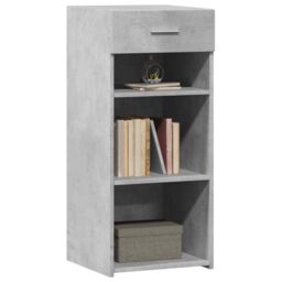 Berkfield Home Sideboard Concrete Grey 40x42.5x93 cm Engineered Wood - thumbnail 3