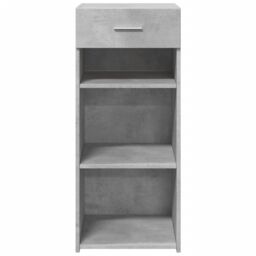Berkfield Home Sideboard Concrete Grey 40x42.5x93 cm Engineered Wood - thumbnail 4