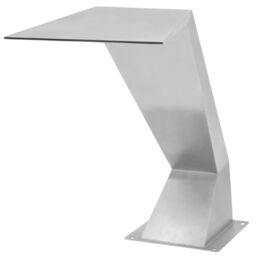 Berkfield Home Pool Fountain Stainless Steel 64x30x52 cm Silver - Size: 64 x 30 x 52 cm - thumbnail 2
