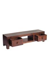IH Design Southborough Mango Solid Wood Plasma Media Unit with Drawers in Brown - thumbnail 3