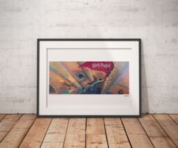 Harry Potter The Chamber of Secrets Book Cover Artwork Limited Edition Art Print - Size: A3 - thumbnail 2