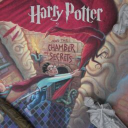 Harry Potter The Chamber of Secrets Book Cover Artwork Limited Edition Art Print - Size: A3 - thumbnail 3
