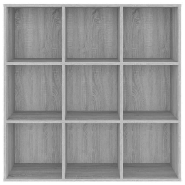 Berkfield Home Classic Book Cabinet Grey Sonoma 98x29x97.5 cm - image 1