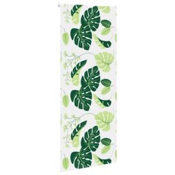 Berkfield Home Shower Roller Blind 110x240 cm Fabric Width 106 cm in Green - thumbnail 3