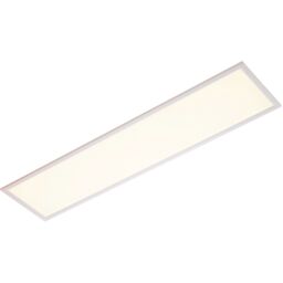 Loops Rectangular Backlit LED Ceiling Panel Light - 1195 x 295mm - 40W Cool White LED - thumbnail 1