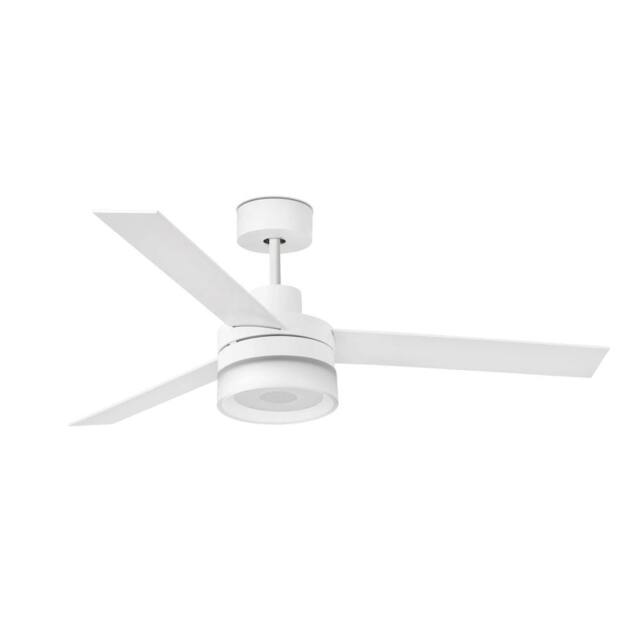 Netlighting Ice LED Large Bluetooth Ceiling Fan White Maple - image 1