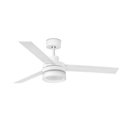 Netlighting Ice LED Large Bluetooth Ceiling Fan White Maple