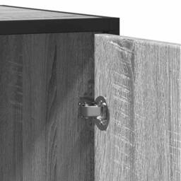 Berkfield Home Sideboard Grey Sonoma 92x35x76 cm Engineered Wood - Size: 92 x 35 x 76 cm - thumbnail 8