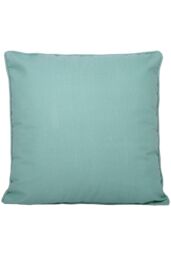 Fusion 'Plain Dye' Water & UV Resistant Filled Cushion in Teal - Size: 43 cm x 43 cm